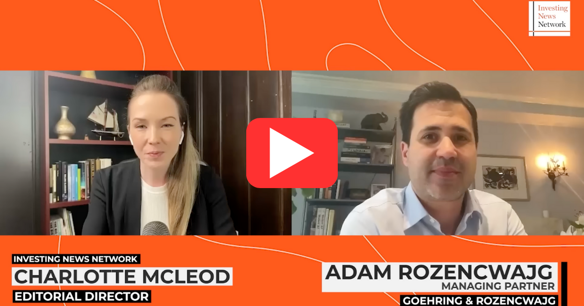 Investing News Network Interview with Adam Rozencwajg: Gold in New Bull Market Phase, Price to Hit Five Figures Long Term