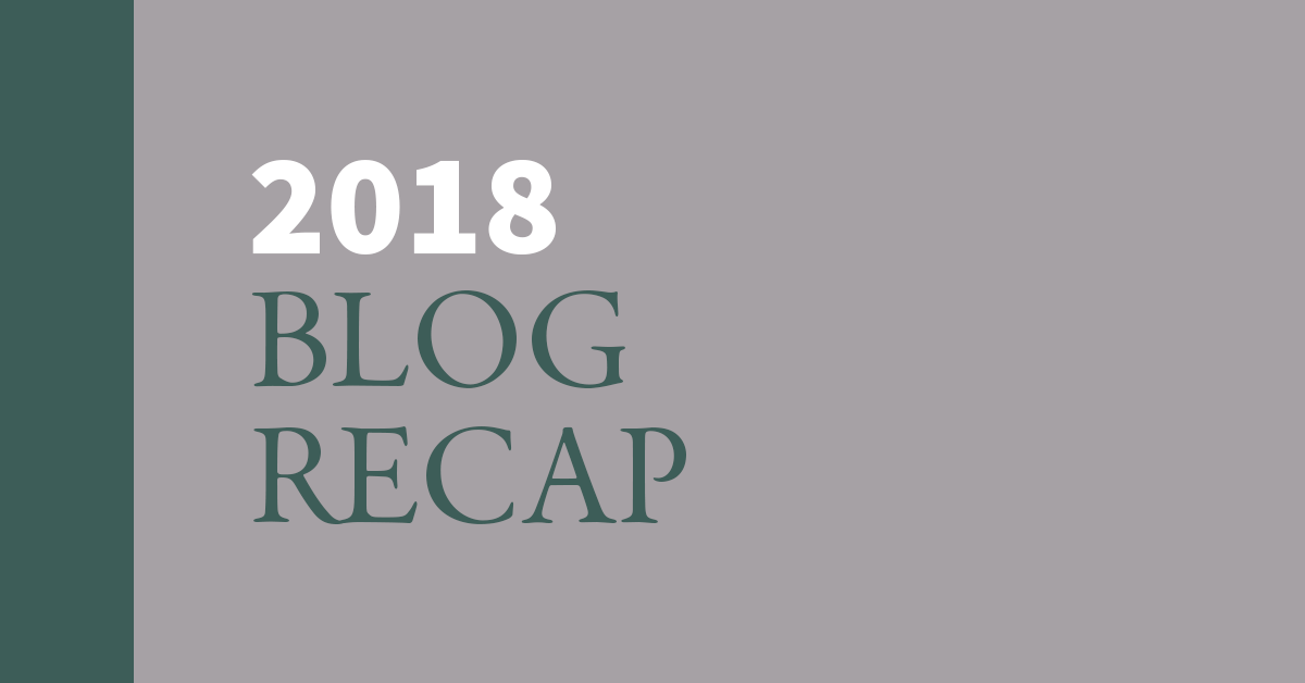 Our Top 3 Blog Posts from 2018