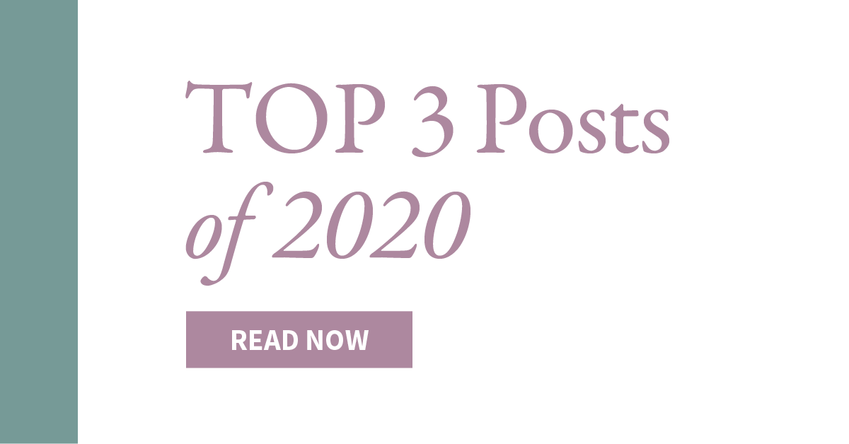 Top Three Blog Posts of 2020