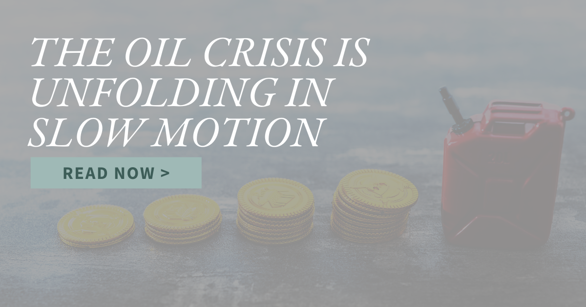 The Oil Crisis in Unfolding in Slow Motion