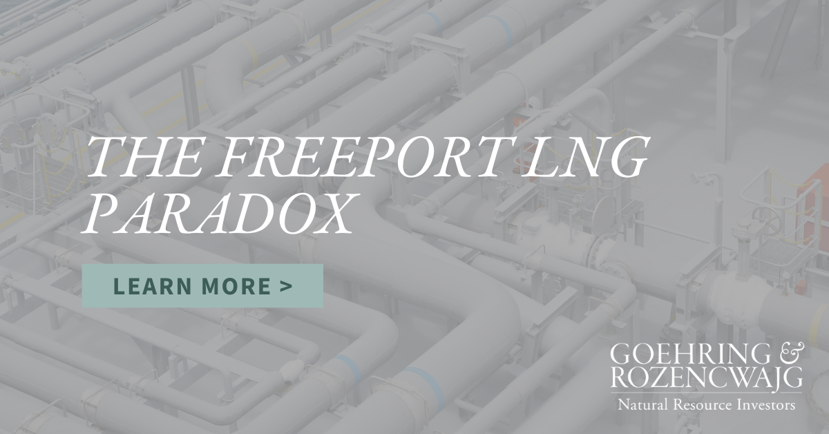 The Freeport LNG Paradox 