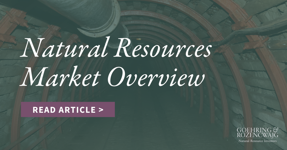 Natural Resources Market Overview