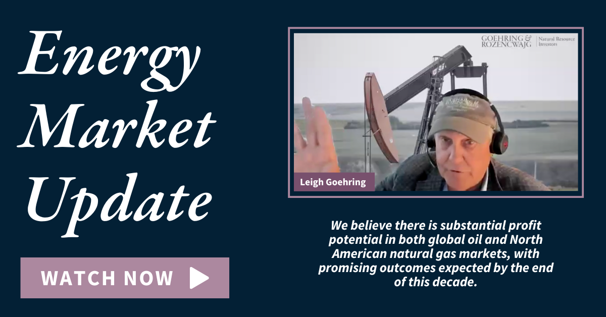 [Interview] Leigh Goehring On The Present State of The Energy Markets