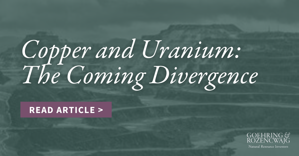 Uranium vs. Copper: Which one is the Better Long-Term Investment?