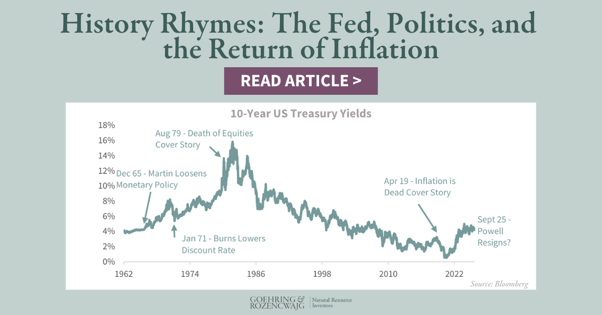 The Next Inflationary Surge is About to Begin