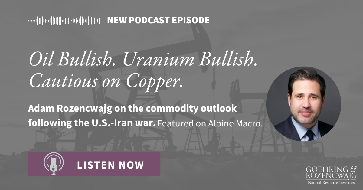 Commodity Outlook in the Wake of the U.S.-Iran War
